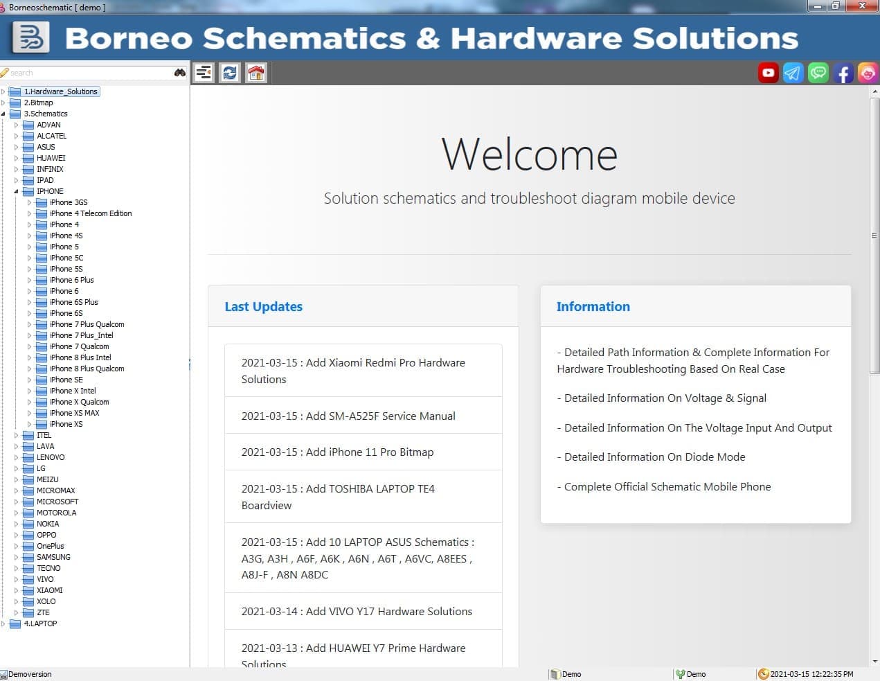 صورة Borneo Schematics — تفعيل سنة / مستخدم واحد